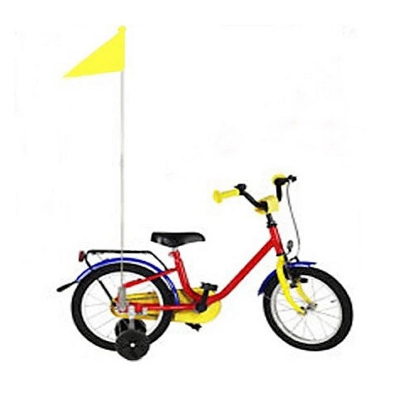 Drapeau De Sécurité Pour Vélo Et Remorque Jaune 6 Drapeau De Sécurité Pour Vélo Et Remorque Jaune – Image 4