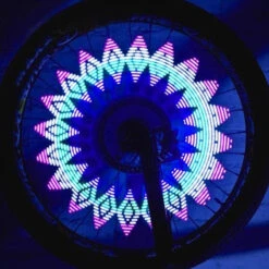 Eclairage 32 LED à Pile Sur Rayon De Roue Vélo -Magasin De Vélos Zefal eclairage 32 led a pile sur rayon de roue velo 3