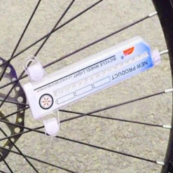 Eclairage 32 LED à Pile Sur Rayon De Roue Vélo -Magasin De Vélos Zefal eclairage 32 led a pile sur rayon de roue velo 5