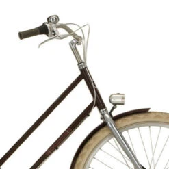 Eclairage Avant Rétro Chromé Sur Fourche De Vélo Néro -Magasin De Vélos Zefal eclairage avant retro chrome sur fourche de velo nero 3