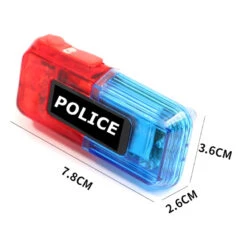 Eclairage Clignotant à Pince POLICE Pour Cycliste -Magasin De Vélos Zefal eclairage clignotant a pince police pour cycliste 2