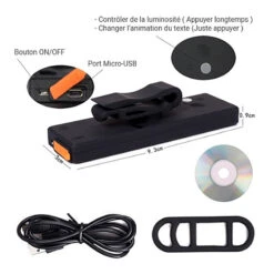 Eclairage De Message USB Pour Tige De Selle Vélo -Magasin De Vélos Zefal eclairage de message usb pour tige de selle velo 3
