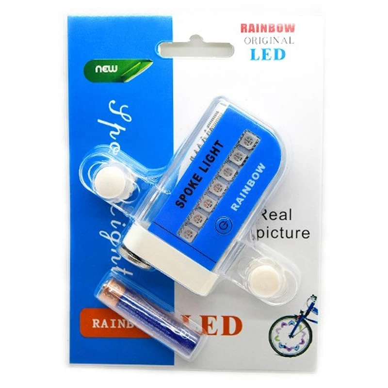 Eclairage LED à Pile Sur Rayon De Roue Vélo 4 Eclairage LED à Pile Sur Rayon De Roue Vélo – Image 2