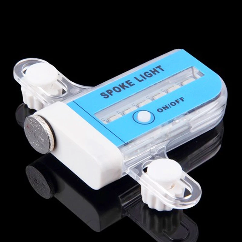 Eclairage LED à Pile Sur Rayon De Roue Vélo 8 Eclairage LED à Pile Sur Rayon De Roue Vélo – Image 6