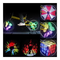 Eclairage Pour Roue De Vélo 96 LED - 220 Lumens -Magasin De Vélos Zefal eclairage pour roue de velo 96 led 220 lumens 2