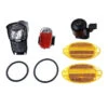 Eclairage Velo A Pile Kit Homologue Pour Velo (livre Avec Pile)