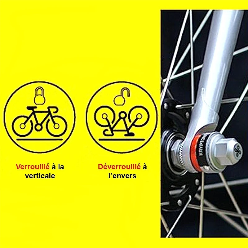 Écrou Antivol Pour Roues De Vélo Kryptonite WheelNutz 5 Écrou Antivol Pour Roues De Vélo Kryptonite WheelNutz – Image 3