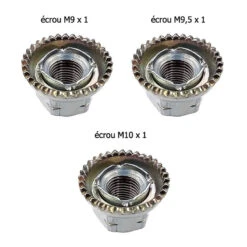 Ecrou De Serrage Cranté Pour Roue De Vélo ALGI -Magasin De Vélos Zefal ecrou de serrage crante pour roue de velo algi 4
