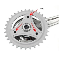 ARCADE Ensemble Manivelle 33 Dts, L170 Mm -Magasin De Vélos Zefal ensemble manivelle 33 dts l170 mm 2