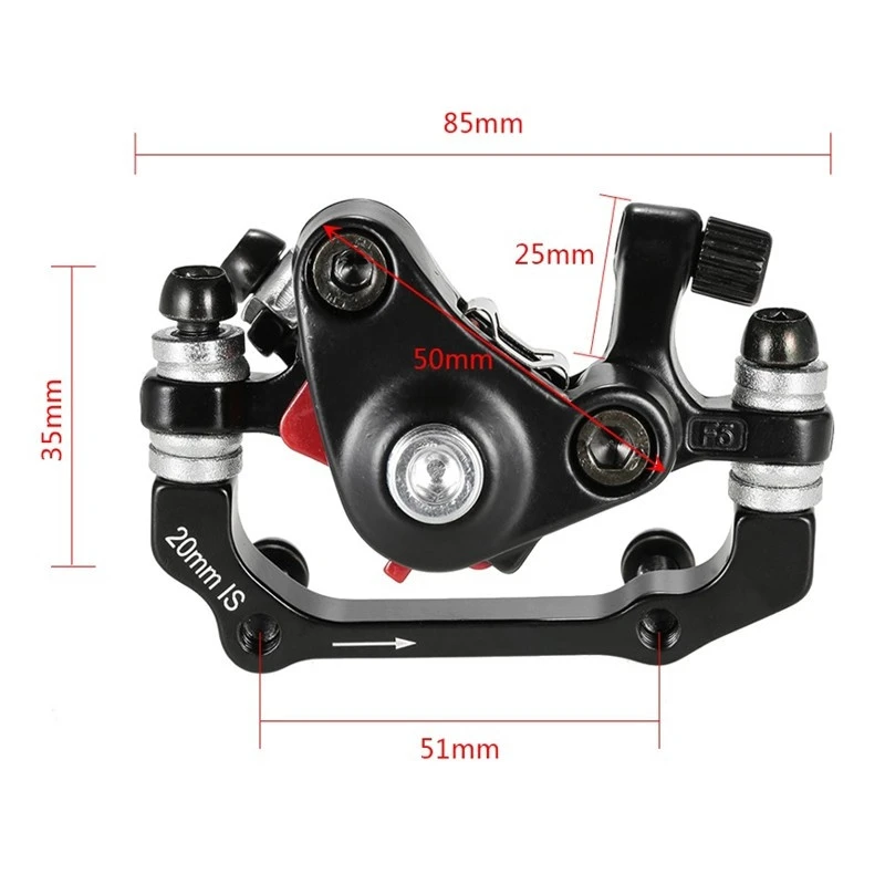 ASHIMA Etrier De Frein à Disque Mécanique Pour Vélo 4 ASHIMA Etrier De Frein à Disque Mécanique Pour Vélo – Image 2