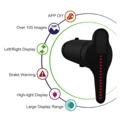 Feu Arrière De Vélo Intelligent à Friction Ventilé USB Et Bluetooth -Magasin De Vélos Zefal feu arriere de velo intelligent a friction ventile 5