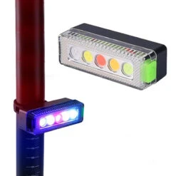 Feu Arrière Multicolore De Vélo à LED Rechargeable En USB -Magasin De Vélos Zefal feu arriere multicolore de velo a led rechargeable en usb 1 2