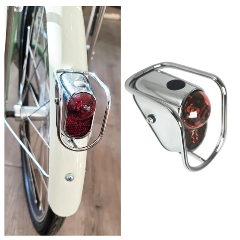 Feu Arrière Vintage Pour Vélo - éclairage Vélo Rétro 4 Feu Arrière Vintage Pour Vélo - éclairage Vélo Rétro – Image 2