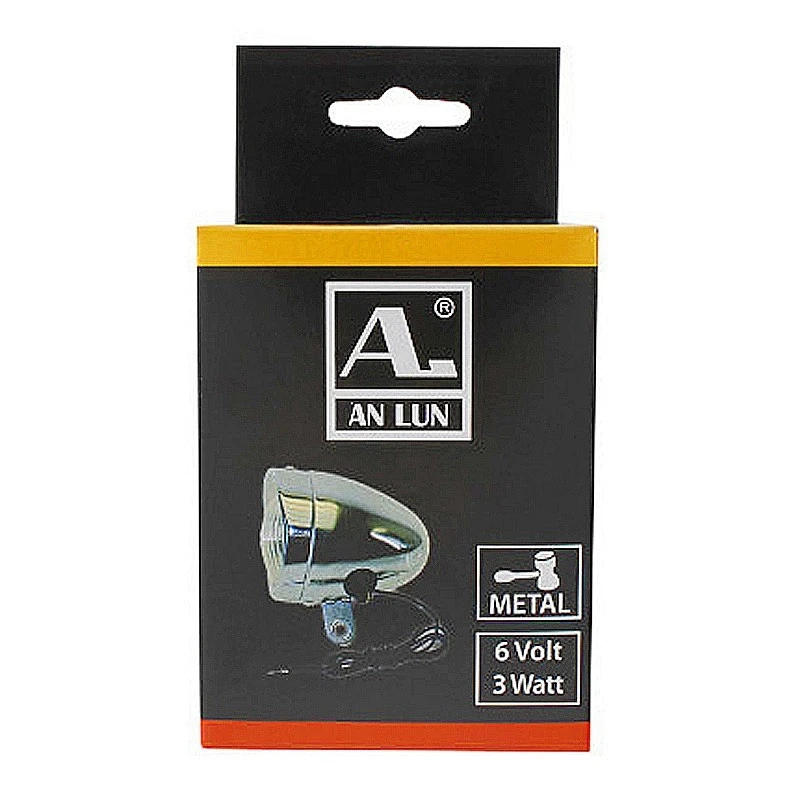 Feu Avant Dynamo Vintage Sur Fourche De Vélo 8 Feu Avant Dynamo Vintage Sur Fourche De Vélo – Image 6