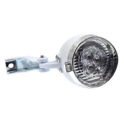 Feux De Vélo Avant Blanc Nacré 3 LEDS Avec Piles Intégrés -Magasin De Vélos Zefal feux de velo avant blanc nacre 3 leds avec piles integres 1
