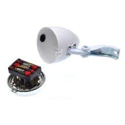 Feux De Vélo Avant Blanc Nacré 3 LEDS Avec Piles Intégrés -Magasin De Vélos Zefal feux de velo avant blanc nacre 3 leds avec piles integres 3