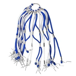 Filet Pare Jupe De Vélo - Bleu Et Blanc -Magasin De Vélos Zefal filet pare jupe de velo bleu et blanc 3