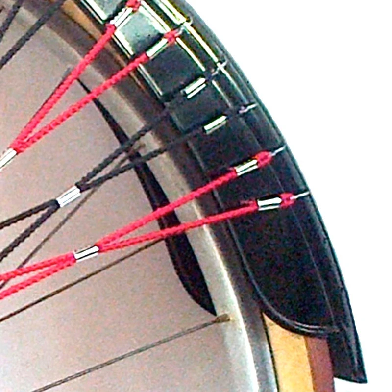 Filet Pare Jupe De Vélo - Rouge Et Noir 4 Filet Pare Jupe De Vélo - Rouge Et Noir – Image 2