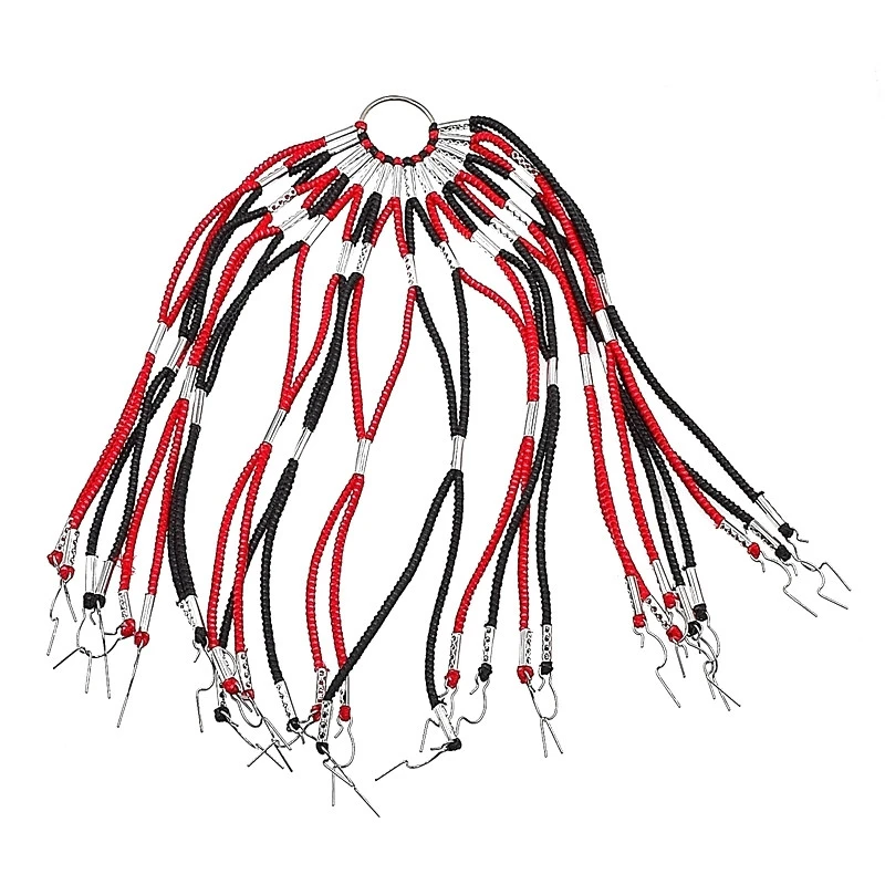 Filet Pare Jupe De Vélo - Rouge Et Noir 6 Filet Pare Jupe De Vélo - Rouge Et Noir – Image 4