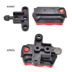 Fixation Feu Arrière Sur Porte Bagage -Magasin De Vélos Zefal fixation feu arriere sur porte bagage 3