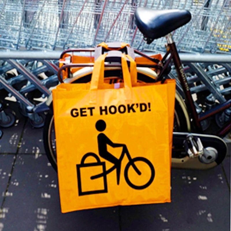 Fixation Pour Sac De Course Sur Vélo Hook'd 4 Fixation Pour Sac De Course Sur Vélo Hook'd – Image 2