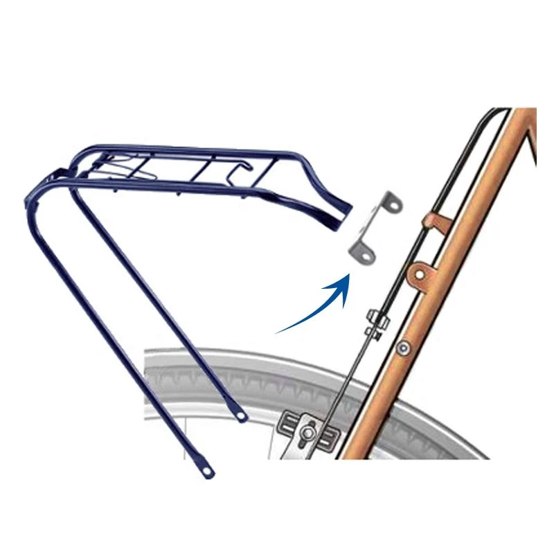 Point Fixation Sur Côtés Des Haubans Pour Porte-bagage Arrière 5 Point Fixation Sur Côtés Des Haubans Pour Porte-bagage Arrière – Image 3