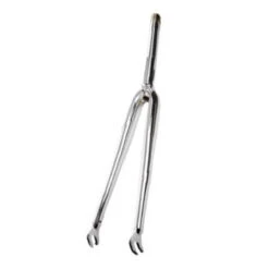 Fourche Route Droite 700 Chromée 1"fileté étrier Hauteur 60 Mm