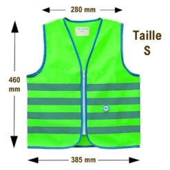 Gilet De Sécurité Enfant à Vélo Haute Visibilité Vert Wowow 10 Gilet De Sécurité Enfant à Vélo Haute Visibilité Vert Wowow -Magasin De Vélos Zefal gilet de securite enfant a velo haute visibilite vert wowow 2