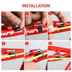 Guide Câble Et Gaine De Frein Ou Dérailleur Sur Cadre Vélo -Magasin De Vélos Zefal guide cable et gaine de frein ou derailleur sur cadre velo 1 2