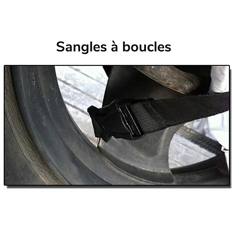 Housse De Protection Camouflage/noir Pour Vélo Et Moto 5 Housse De Protection Camouflage/noir Pour Vélo Et Moto – Image 3