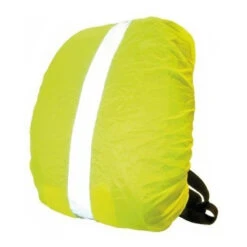 Housse Sac à Dos Sécurité Jaune Réflechissant Pour Vélo Ou Jogger