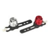 Silverline Jeu De 2 Lampes De Sécurité En Aluminium Pour Vélo