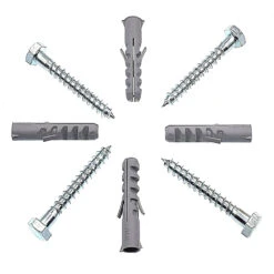 Kit De Fixation Range Vélo 4 Pcs M8 X 60 Mm