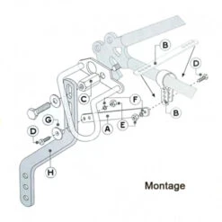 Kit Dérailleur Pour Stabilisateurs Enfant -Magasin De Vélos Zefal kit derailleur pour stabilisateurs enfant 3