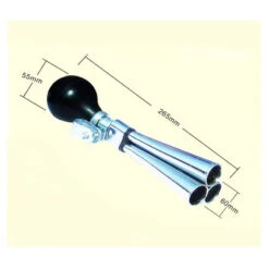 Messingschlager Klaxon Vélo Triple Corne -Magasin De Vélos Zefal klaxon velo triple corne 2