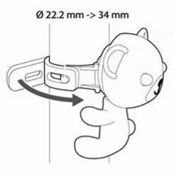 Lampe Arrière Zoonimal Ourson Pour Vélo Enfant -Magasin De Vélos Zefal lampe arriere zoonimal ourson pour velo enfant 2