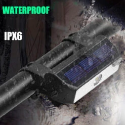 Lampe De Vélo à énergie Solaire, étanche IPX6 -Magasin De Vélos Zefal lampe de velo a energie solaire etanche ipx6 5