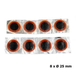 Lot De Rustines Pour La Réparation De Chambre à Air - 12 Pièces Rondes -Magasin De Vélos Zefal lot de rustines pour la reparation de chambre a air 12 pieces rondes 2