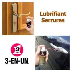 Lubrifiant Serrures 100ml 3-en-un -Magasin De Vélos Zefal lubrifiant serrures 100ml 3 en un 1
