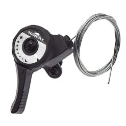 SUNRACE Manette De Vitesses Sur Guidon 3V Compatible Shimano 7 SUNRACE Manette De Vitesses Sur Guidon 3V Compatible Shimano -Magasin De Vélos Zefal manette de vitesses sur guidon 3v compatible shimano 2