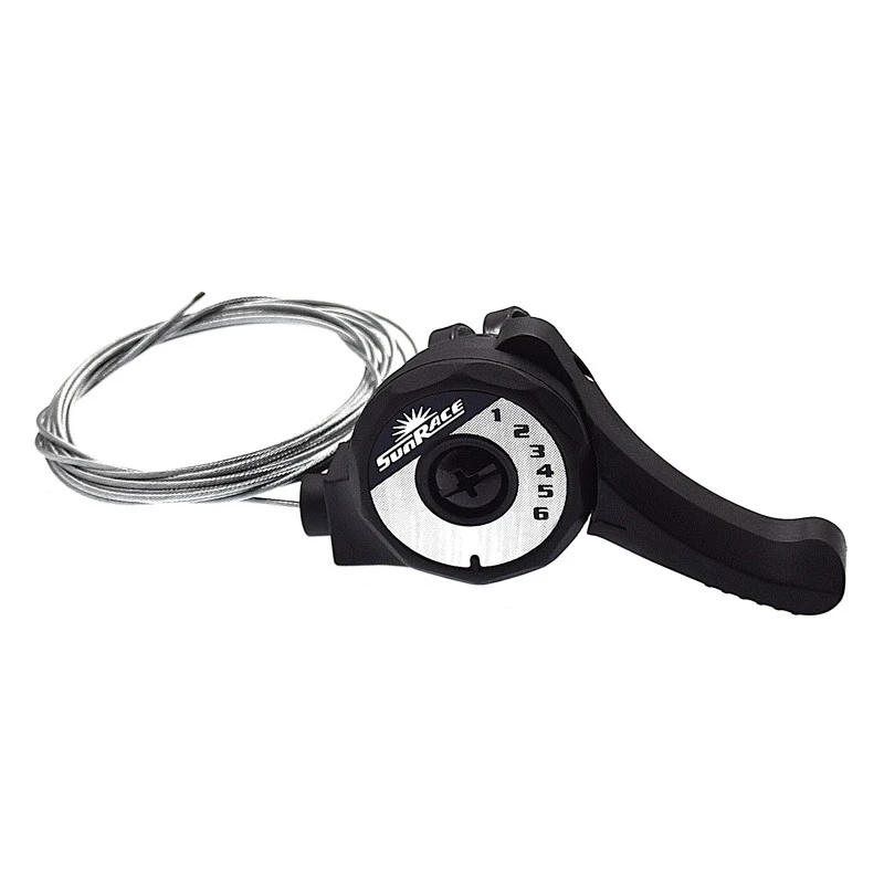 SUNRACE Manette De Vitesses Sur Guidon 6V Compatible Shimano 3 SUNRACE Manette De Vitesses Sur Guidon 6V Compatible Shimano