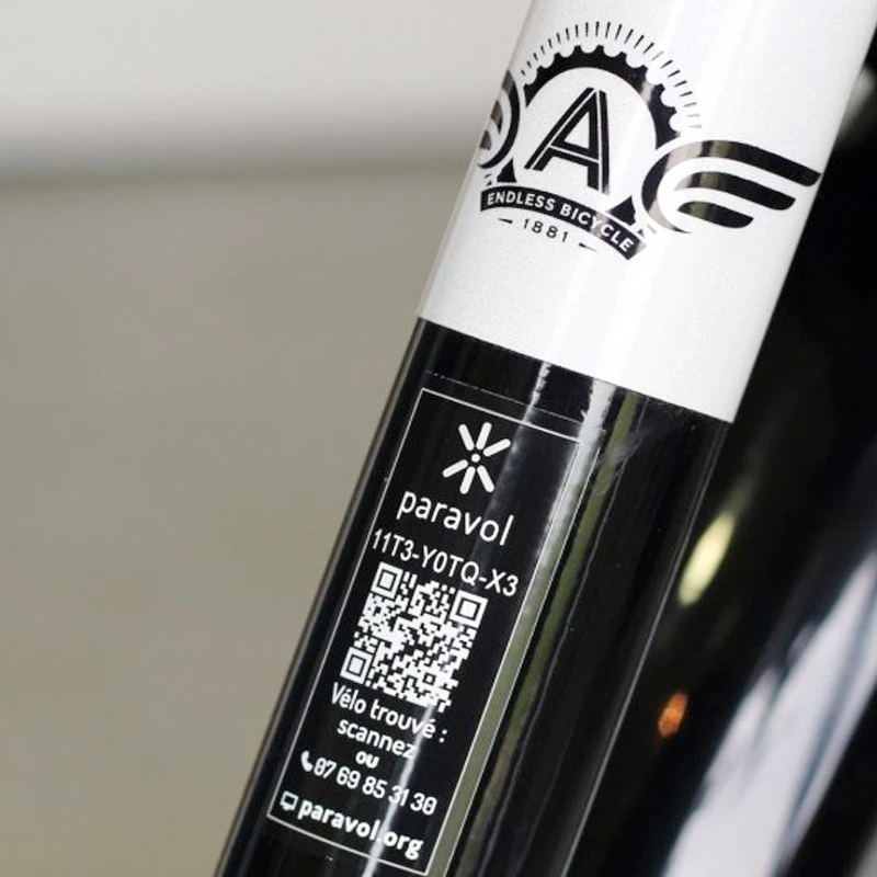 Marquage Vélo Pour Lutter Contre Le Vol De Bicyclette 4 Marquage Vélo Pour Lutter Contre Le Vol De Bicyclette – Image 2