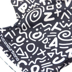 Tucano Urbano Masque Anti Pollution TUCANO RINA GRAPHIC Noir Réglable -Magasin De Vélos Zefal masque anti pollution tucano rina graphic noir reglable 2