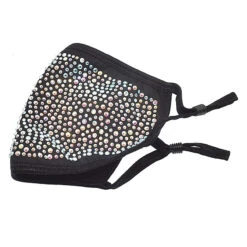 Masque Strass Et Paillettes Pour Femme à Vélo -Magasin De Vélos Zefal masque strass et paillettes pour femme a velo 2