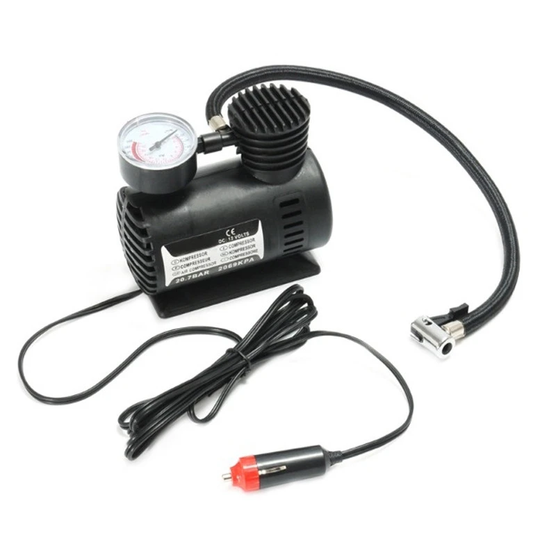 Silverline Mini Compresseur D'air Portable 12v Gonfleur Pneu Et Chambre à Air 5 Silverline Mini Compresseur D'air Portable 12v Gonfleur Pneu Et Chambre à Air – Image 3