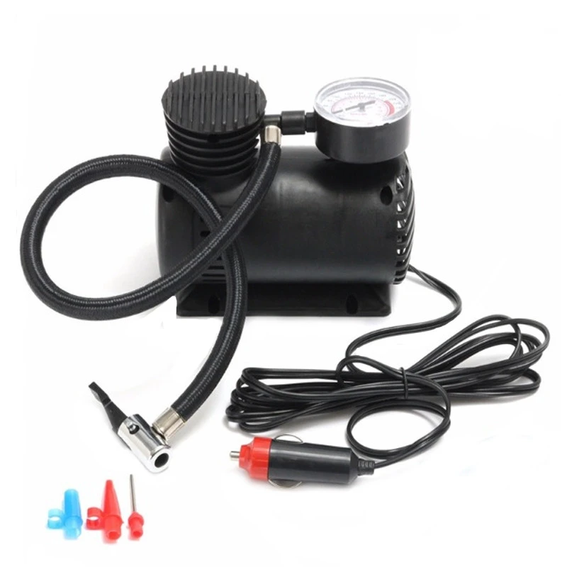 Silverline Mini Compresseur D'air Portable 12v Gonfleur Pneu Et Chambre à Air 3 Silverline Mini Compresseur D'air Portable 12v Gonfleur Pneu Et Chambre à Air