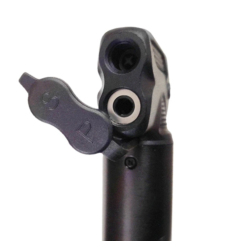 Mini Pompe à Vélo Aluminium Avec Système De Fixation 5 Mini Pompe à Vélo Aluminium Avec Système De Fixation – Image 3