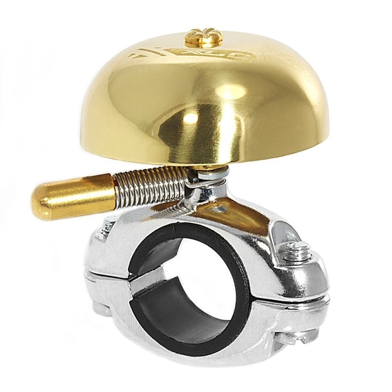 Mini Sonnette Dorée Vintage Pour Vélo XLC 3 Mini Sonnette Dorée Vintage Pour Vélo XLC