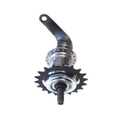 Moyeu à Rétropédalage, 36 Trous Avec Accessoires Et Axe Chromé 158 Mm -Magasin De Vélos Zefal moyeu a retropedalage 36 trous avec accessoires et axe chrome 158 mm 4