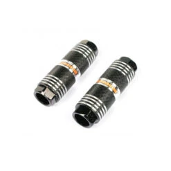 Paire De Pegs Argent Alu 32x100